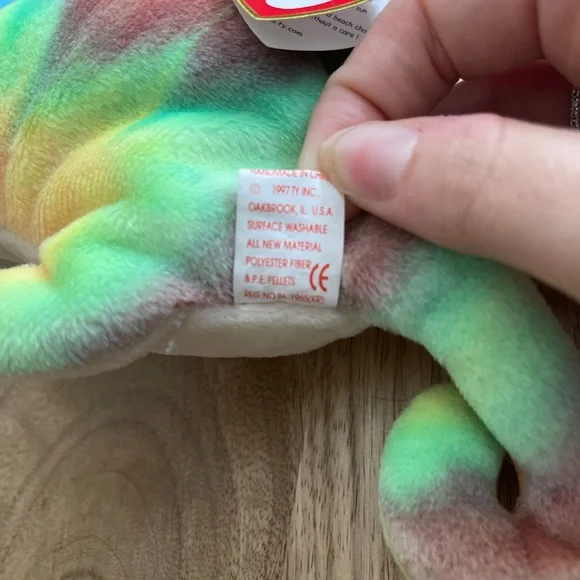 Ty Beanie Baby Iggy the iguana - Picture 8 of 8